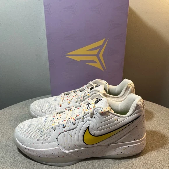 NIKE JA 2 PER White University Blue Basketball Men's Shoe Size 10.5 IF1606-100 - Picture 4 of 10